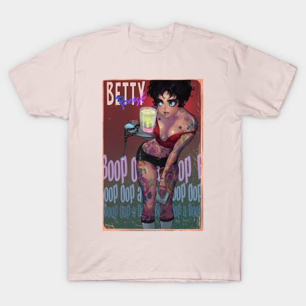 Betty Punk T-Shirt by Elsevilla Print Stuff